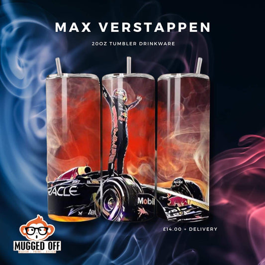 Max Verstappen Themed 20oz Tumbler
